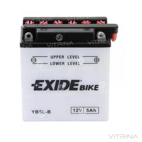 Акумулятор EXIDE 5Ah-12v EB5L-B (120х60х130) | R, EN65 (Європа)
