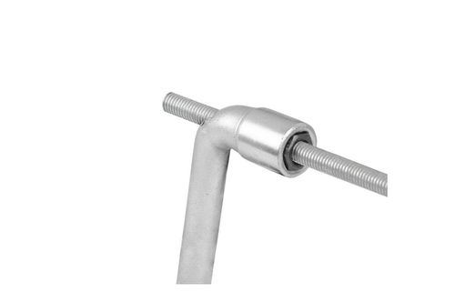 Торцевой ключ 6 мм L-образный с отверстием Mastertool | 73-4006