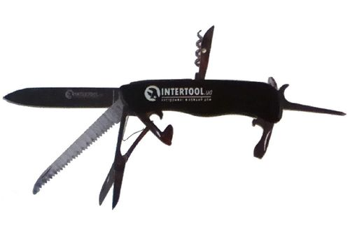 Нож универсальный Intertool - 110 мм, складной | HT-0591