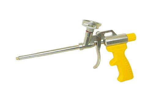 Пістолет для піни Mastertool - 320 мм, нікель | 81-8681