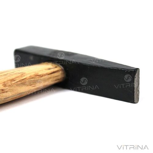 Молоток слесарный с деревянной рукояткой Стандарт (100 гр) | СИЛА 320101