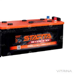 Аккумулятор Starta Strong 205 А.З.Е. с круглыми клеммами | R, EN1400 (Европа)