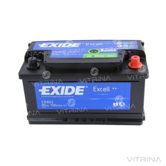 Акумулятор EXIDE EXCELL 70Ah-12v EB704 (266х172х223) │ R, EN540