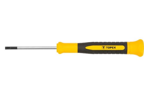 Отвертка Topex - шлицевая прецизионная SL3 х 50 мм | 39D772