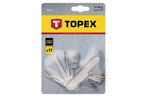 Ніж багатофункціональний Topex - 11-в-1 | 98Z116