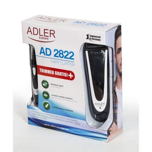 Машинка для стрижки волосся тріммер Adler AD 2822