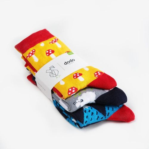 Детские носки Dodo Socks Yukon 7-10 лет, набор 3 пары
