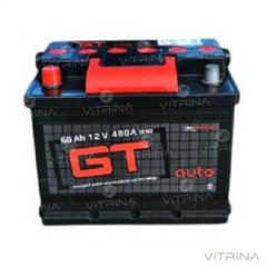 Акумулятор GTA 60 А.З.Г. зі стандартними клемами | L, EN480 (Азія)