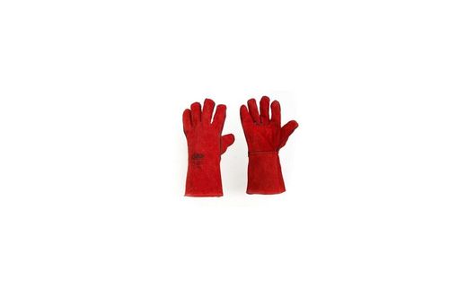 Перчатки замшевые краги 14 (красные) СИЛА | 481227