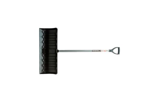 Лопата для снега Intertool - 620 x 280 мм с ручкой 970 мм | FT-2090