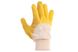 Перчатки рабочие стекольщика (желтая) 10,5 Intertool | SP-0002W