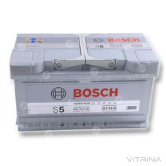 Акумулятор BOSCH 85Ah-12v S5010 (315x175x170) зі стандартними клемами | R, EN800 (Європа)