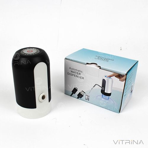 Электрическая помпа для воды на бутыль (черный) | VTR (Украина)