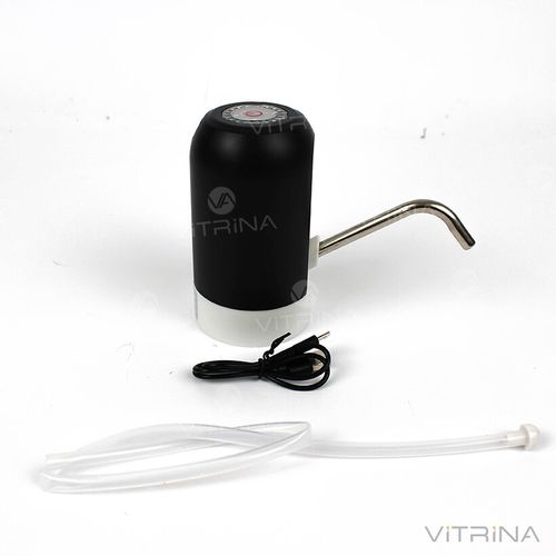 Электрическая помпа для воды на бутыль (черный) | VTR (Украина)