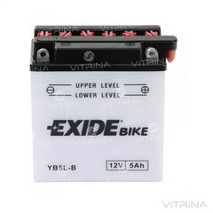 Аккумулятор EXIDE 5Ah-12v EB5L-B (120х60х130) | R, EN65(Европа)