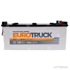 Аккумулятор EUROTruck 145 А.З.Е. со стандартными клеммами | R, EN1100 (Европа)