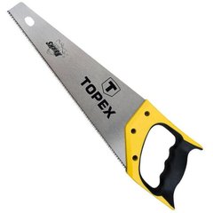 Ножовка по дереву Topex - 400 мм, 7T х 1 , тройная заточка Shark | 10A440