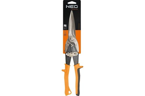 Ножницы по металлу NEO - 290 мм прямые удлиненные | 31-061