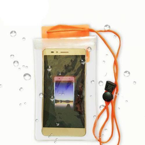 Чехол для телефона водонепроницаемый 11x27см MHZ C25229 оранжевый