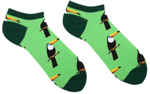 Шкарпетки короткі чоловічі з принтом Sammy Icon Rio Short 40-46 Салатові