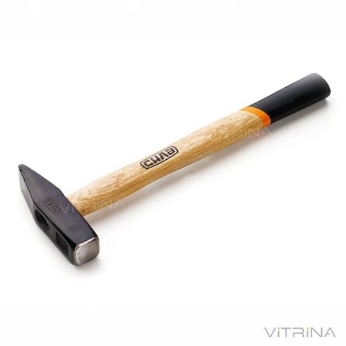 Молоток слюсарний з дерев'яною ручкою (100 гр.) | СИЛА 320110