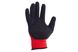 Перчатки рабочие с нитриловым покрытием 10 (красно-черная) Intertool | SP-0127