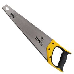 Ножовка по дереву Topex - 400 мм, 11T х 1 , тройная заточка Shark | 10A442