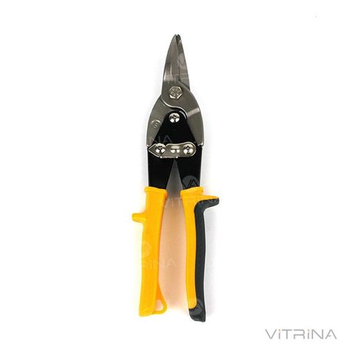 Ножиці по металу Cr-V 250 мм (прямі) | СИЛА 310739