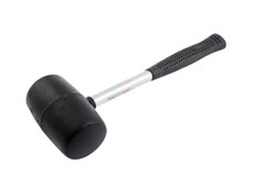 Киянка Housetools - 450 г х 65 мм, черная, ручка металл | 02K231