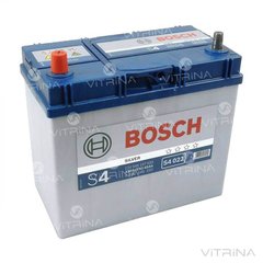 Аккумулятор BOSCH 45Ah-12v S4022 (238x129x227) с тонкими клеммами | L, EN330 (Азия)