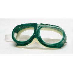 Очки защитные на резинке (зеленые)