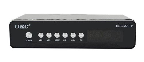 Цифровой тюнер UKC DVB-T2 2558 METAL