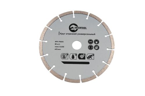 Алмазний диск 230 мм сегмент Intertool | CT-1005