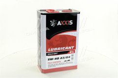 Масло моторне 5W40 AXXIS A3/B4 Gold Sint (Каністра 4л)