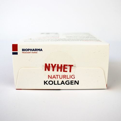 Натуральний колаген Осло Норвегія з малиновим смаком від Biopharma KOLLAGEN BIOPHARMA