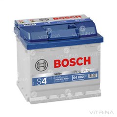 Аккумулятор BOSCH 52Ah-12v S4002 (207x175x190 ) со стандартными клеммами | R,EN470 (Европа)