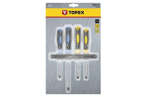Набір викруток Topex - 4 шт. | 39D884