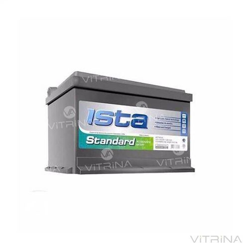 Аккумулятор ISTA 7 SERIES зал. 60Ah-12v (242х175х190) со стандартными клеммами | L, EN570 (Европа)