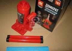 Домкрат пляшковий - 2т 165-410 мм двухштоковий, червоний | Дорожня карта