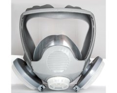 Полнолицевая маска VITA с двумя пылевыми фильтрами (диски) в резиновой оправе | VTR (Украина) DR-0025