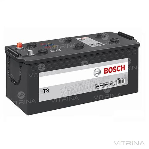 Аккумулятор BOSCH 100Ah-12v T3071 (413x175x220) с боковыми клеммами | L, EN600 (Европа)