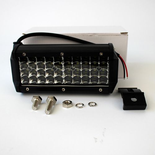 Світлодіодна фара LED (ЛІД) прямокутна 120W (40 діодів) алюмінієвий корпус | VTR