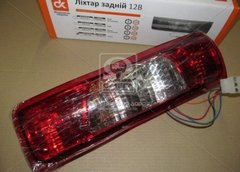 Ліхтар задній ГАЗ 2705 прав нового зразка 12В | Дорожня карта