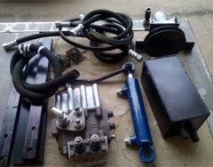 Комплект гідравліки для мототракторов, переобладнаних мотоблоків (2 гідровихода, плаваючого типу) | VTR