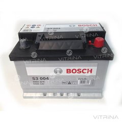 Аккумулятор BOSCH 53Ah-12v S3004 (207x175x175) со стандартными клеммами | R,EN500 (Европа)