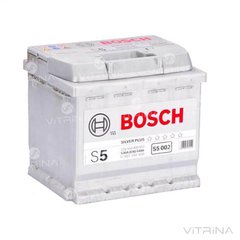 Акумулятор BOSCH 54Ah-12v S5002 (207x175x190) зі стандартними клемами | R, EN530 (Європа)