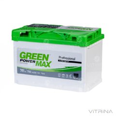 Аккумулятор Green Power Max 78 А.З.Г. со стандартными клеммами | L, EN780 (Азия)