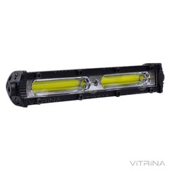 Світлодіодна фара LED (ЛІД) прямокутна 18W (плоска) (2 діода) (18.5см х 5 см х 3 см) | VTR