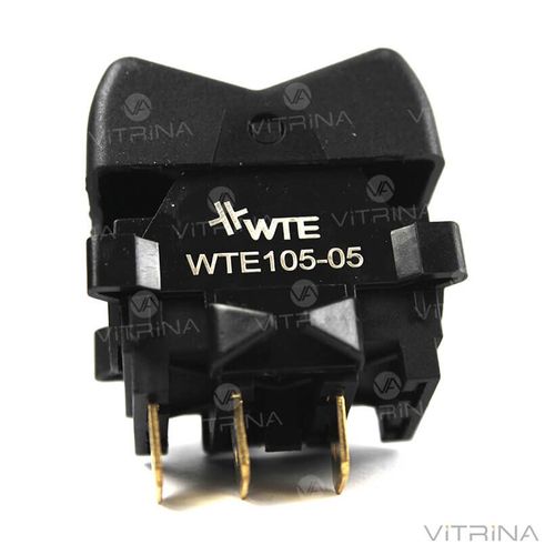 Кнопка живлення грубки ВАЗ 2105, 2121 Нива (3-х контактна) | WTE (Туреччина) П147-03.12А