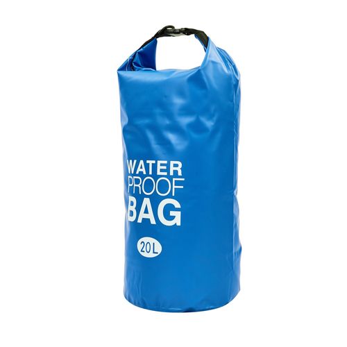 Водонепроницаемый гермомешок с плечевым ремнем Waterproof Bag 20л TY-6878-20 (PVC,цвета в ассортименте )